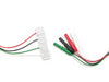 1025: Small Hydrogel Electrodes with Wires (4x10) 1025 EMG Disposable Surface Electrodes, Ag/AgCl , with 4 x 24-inch colored leads in Green, Black, Red, and White