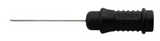 BIOC Series: BIONEN Concentric Needle Electrodes Close up of the BIOC 25 regular black Concentric Needle Electrode