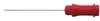 BIOC Series: BIONEN Concentric Needle Electrodes Close up of the red BIOC 40 Concentric Needle Electrode