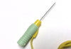 DIN Series: Technomed Hypodermic EMG Needles (10 per box) DIN 25 regular yellow Lead-Wire Hypodermic EMG Needle