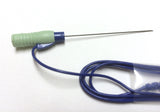 DIN Series: Technomed Hypodermic EMG Needles (10 per box) DIN 50 with blue Lead-Wire Hypodermic EMG Needle