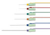 DIN Series: Technomed Hypodermic EMG Needles (10 per box) DIN Series of all available needle lengths and lead-wire colors (yellow, red, green, orange, blue, purple)