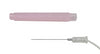 DTM Series: Monopolar Needle Electrodes DTM 1.5 inch monopolar needle electrode with pink cap