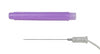 DTM Series: Monopolar Needle Electrodes DTM 1.75 inch monopolar needle electrode with purple cap