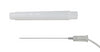 DTM Series: Monopolar Needle Electrodes DTM 2 inch monopolar needle electrode with white cap