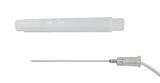 DTM Series: Monopolar Needle Electrodes DTM 2 inch monopolar needle electrode with white cap