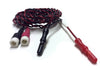 DX Series: Braided Safety Socket Extensions DX Safety socket extensions with red and black twisted lead-wire