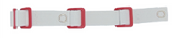 E13: Replacement Cap Strap Series for Electro-Cap Medium Red Replacement Strap