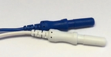 E5:  Ear Clip Electrode for Electro-Cap Touch Proof Safety Socket Connector