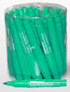 EZMRK Series: Skin Markers, Easily Removable Ink Container of 30 green skin markers EZMRK