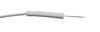 GR Series: Reusable Veterinary Needle Electrodes (1 or 10) 0.5 inch veterinary needle electrode with white lead-wire