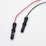JO-5DTSAF:  12mm IONM Needles, Coated touch-proof safety sockets