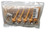 Monopolar Needle Electrodes - Trial Sample Packs PRO-37 (37mm) protectrode safety cap monopolar needle electrode sample pack of 5