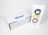 PRO-E3: Protectrode® - Neonatal EEG or aEEG Needle Electrodes, Blue Cap White box of 30 EEG or aEEG needle electrodes 62056 / 62057 / PRO-E3 of red yellow and black lead-wire colors