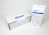 PRO-E3: Protectrode® - Neonatal EEG or aEEG Needle Electrodes, Blue Cap Sterile peel pouch of 3 aEEG needle electrodes with black, yellow, and red lead-wires showing box and pouch labeling