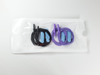PRO-E5: Protectrode® - Neonatal EEG or aEEG Needle Electrodes, Blue Cap Sterilized PRO-E5 OBM00046 packaged in sets of 4 (2 purple wires and 2 black wires with baby blue safety cap / sheath)