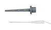 PRO Series: Protectrode® - Monopolar Needle Electrodes (30) Gray Protectrode Safety Cap and Monopolar Needle Electrode in long 50mm length