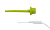 PRO Series: Protectrode® - Monopolar Needle Electrodes (30) Fine 25mm monopolar needle electrode (PRO-25F) with lime green safety cap