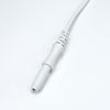 White lead-wire with Touch Proof Safety Socket