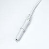 GRD-SAF: 12mm Ground/Reference Needle Electrodes (24 White touch proof safety socket