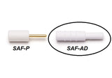 SAF-AD: Adapter, Plug Old 2mm Pin into New Machine Adapter to plug old electrode into new machine