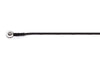 SSA Series: Single 9mm Tin Disc Electrodes Single dome shaped tin disc surface electrode with black wire