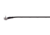 SSF Series: Single 9mm Steel Discs with Pins Surgical steel disc electrode with pin and black lead-wire