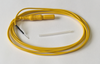 SUBXS:  Extra Small (7mm) Subdermal Needles (24) Yellow needle electrode for recording and stimulating (small, 7mm needle)