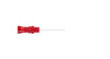 UTC Series - Technomed Concentric Needle Electrodes Red 25mm Fine Concentric Needle Electrode