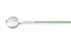 SDF Series: 25mm (1 Steel flat disc ground electrode with green lead wire