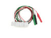 Wrapped for packaging 1025 EMG Disposable Surface Electrodes in Green, Black, Red, and White