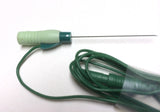 DIN 37 regular with green Lead-Wire Hypodermic EMG Needle