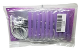Sample pack of DTM-1.75 with purple cap in sterile packaging