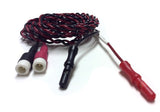 DX Safety socket extensions with red and black twisted lead-wire