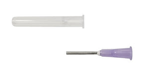 Purple blunted needle