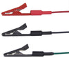 ETL Series of alligator clips in red, black, and green