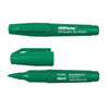 Two green skin markers with cap on and off to show cone shaped tip