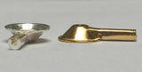 Silver and gold EEG cups