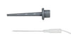 Gray Protectrode Safety Cap and Monopolar Needle Electrode in long 50mm length
