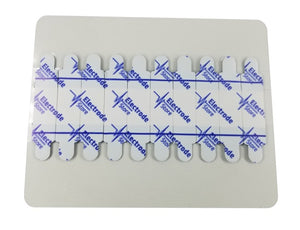 Hydrogel bar / tab electrodes with Electrode Store name printed on backs