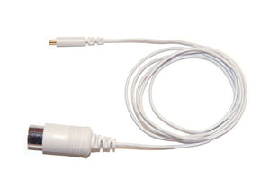 Shielded Technomed Concentric cable in white